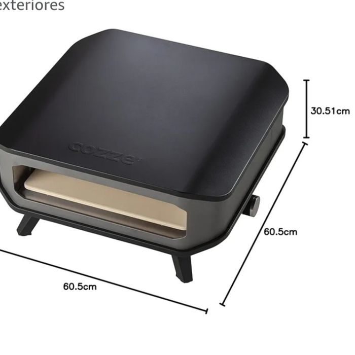 Forno p pizza a gás+2 pedras