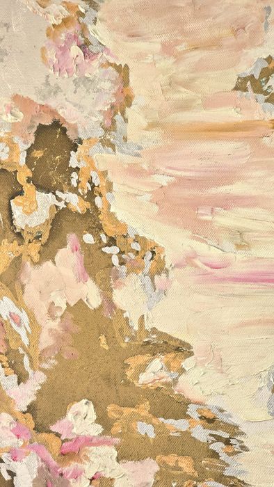 Quadro pintado a mão