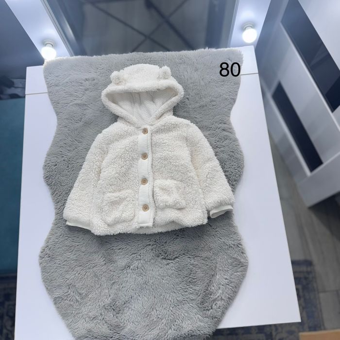 Куртка тедді для хлопчика 9-12 місяці 80 см