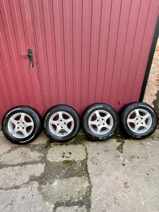 Продам титанові диски з шинами 175/70/ R13