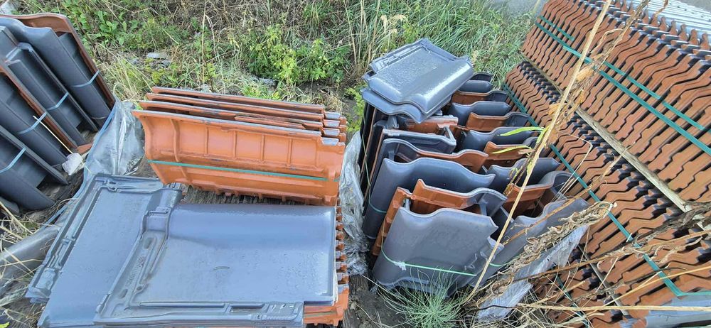 Dachówka Creaton TITANIA Łupek BOKI + wentylacja