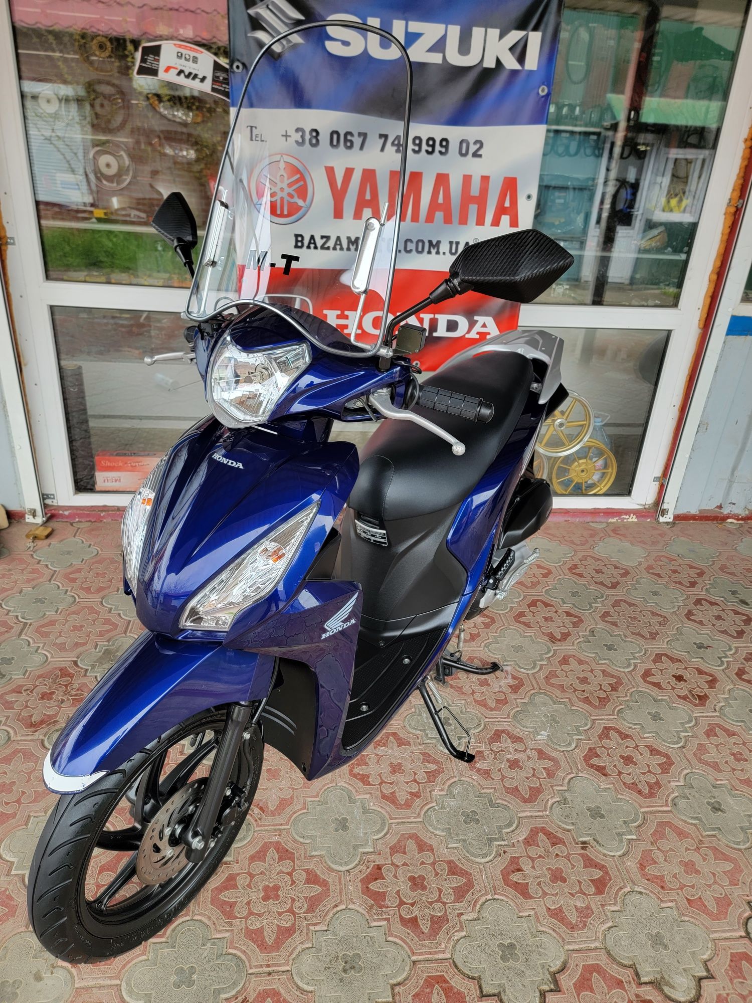 Honda Dio 110New, пробіг 6517км! Тільки з Японії!Доставка безкоштовна