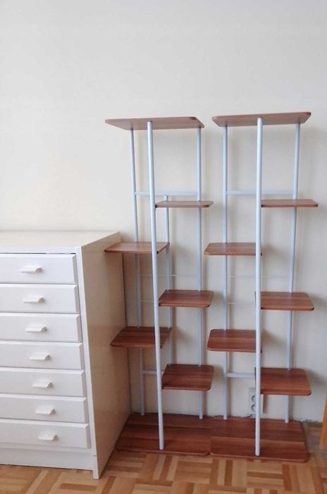 Nowy Kwietnik Metalowy 7-poziomowy Piętrowy Stojak Kwiaty Rośliny