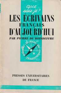 Les écrivains français d'aujourd'hui-Pierre de Boisdeffre