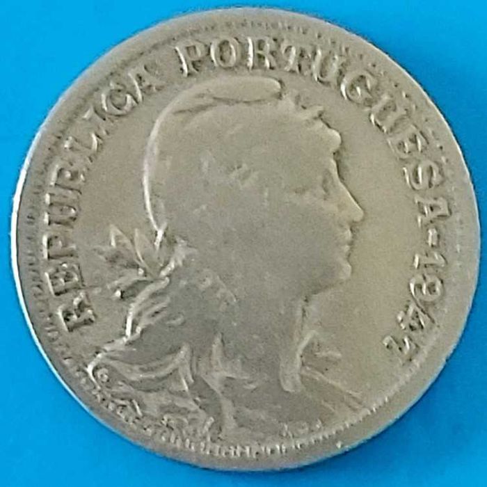50 Centavos de 1947, Republica Portuguesa