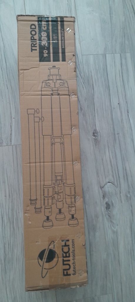 Tripod futech do lasera 90-300 cm