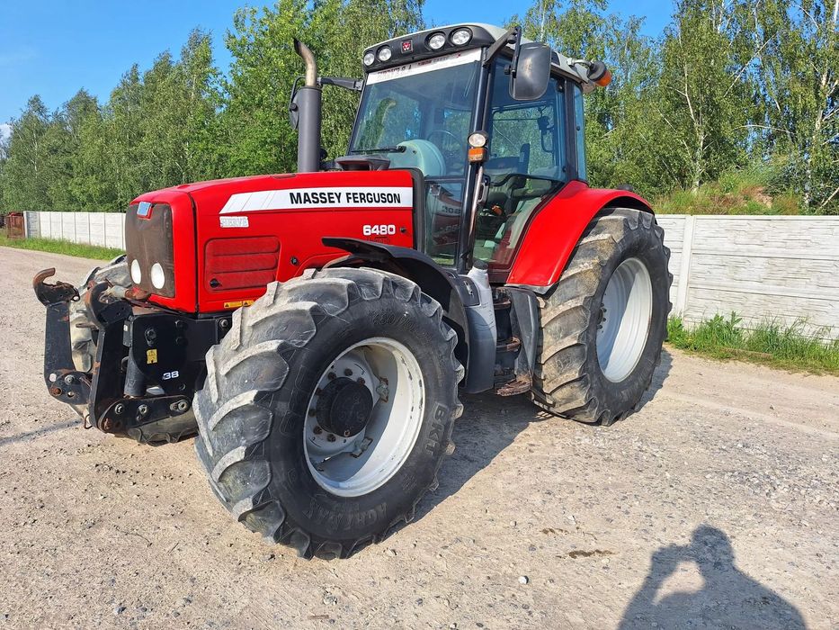 Massey Ferguson 6480  Caly w orginale, Stan bardzo dobry