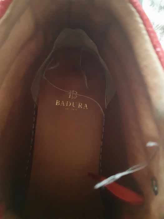 Buty Badura czerwone