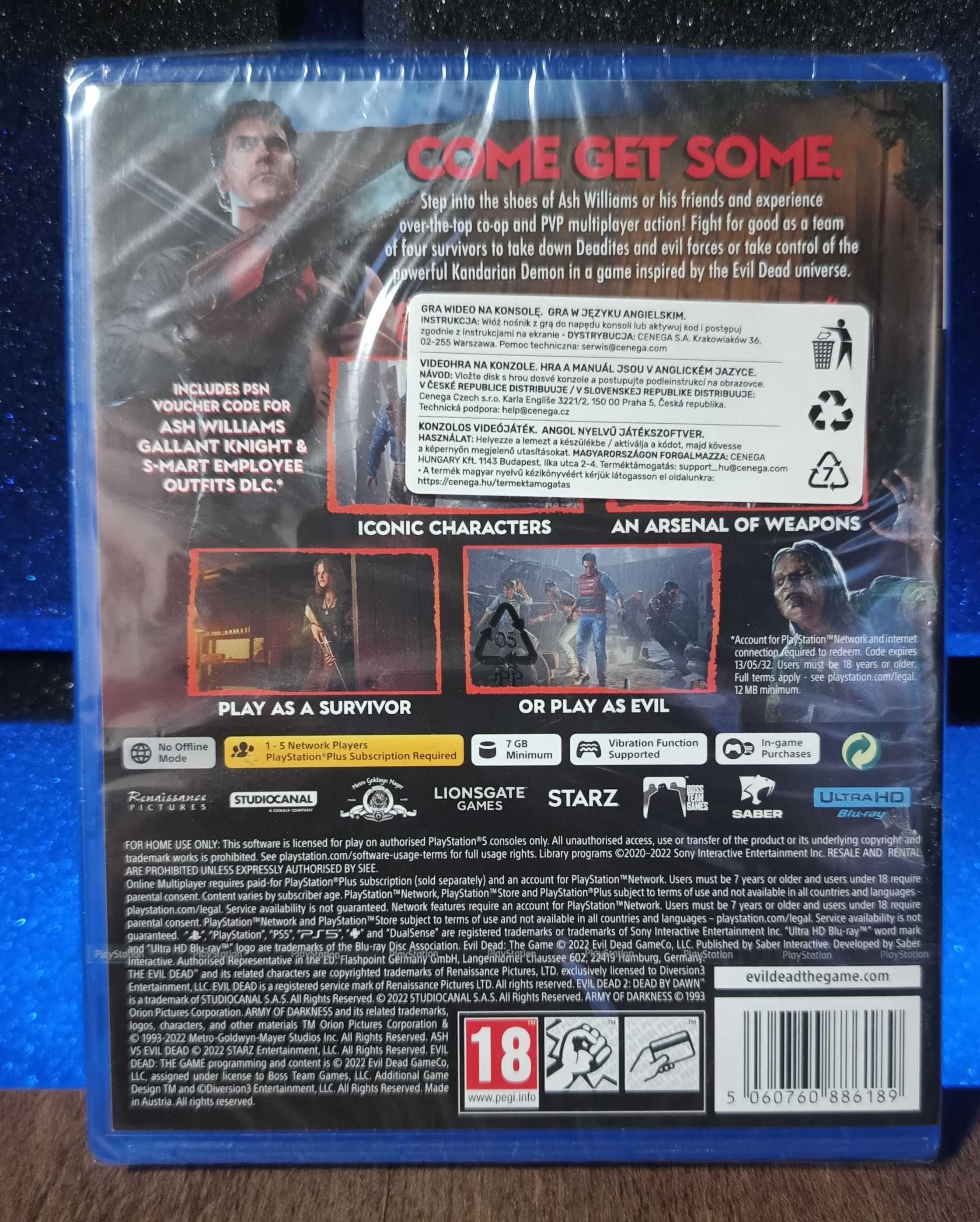Evil Dead: The Game PS5 świetna gra akcji z zombie a'la Resident Evil