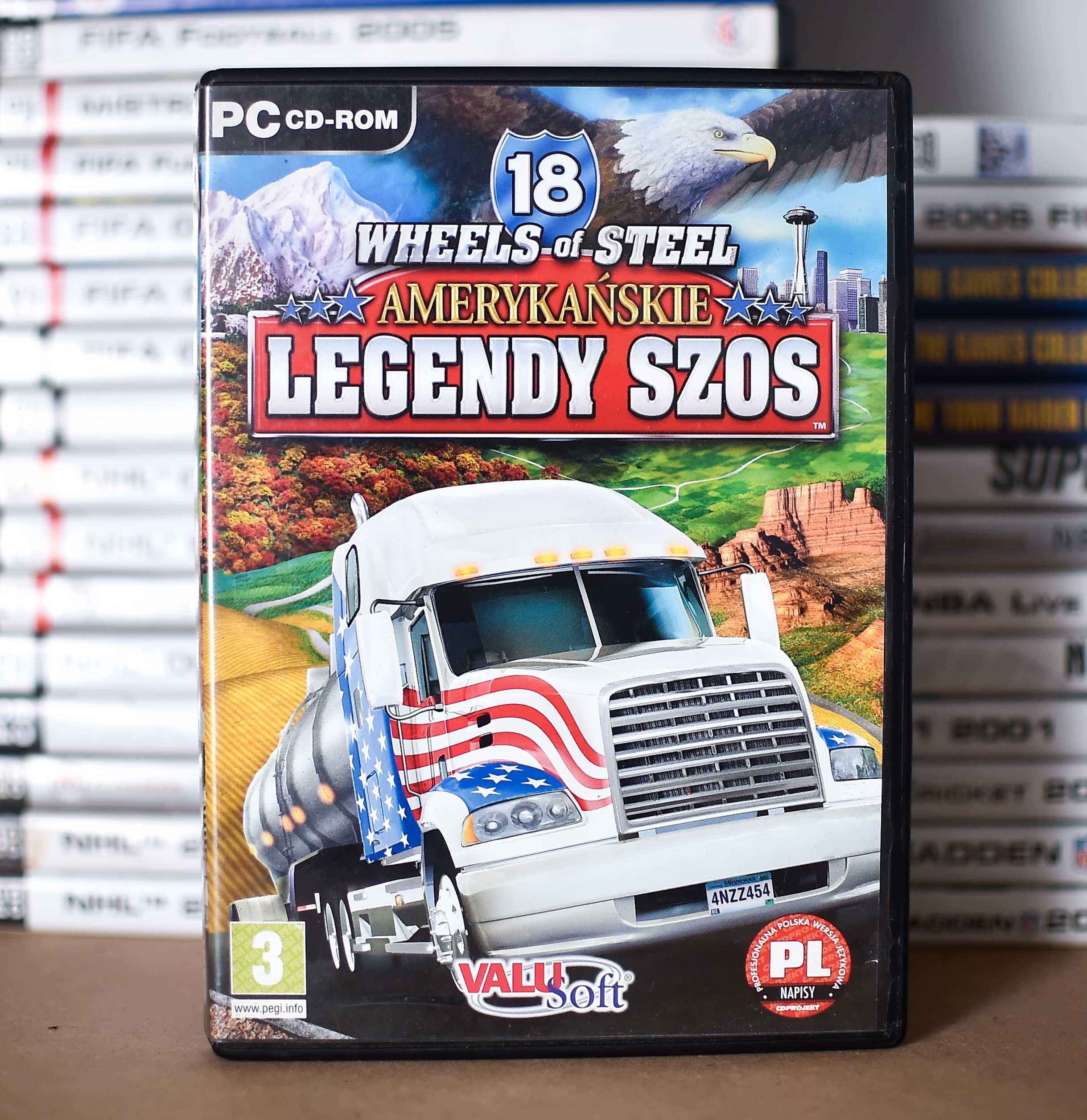 PC # 18 Wheels Of Stell Amerykańskie Legendy Szos PL