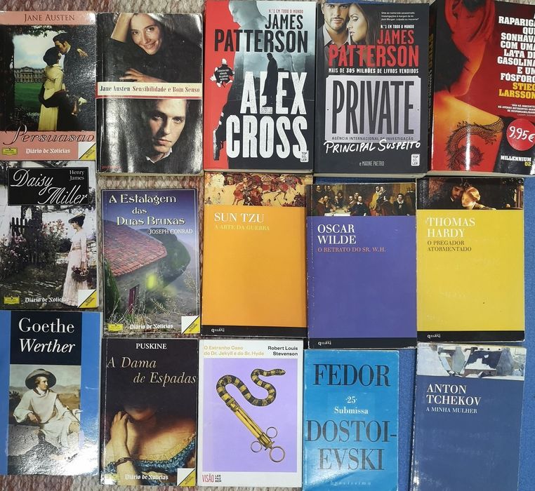 Livros diversos a 2,50€ - 3,50€
