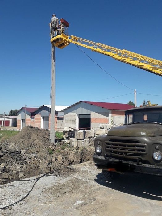 Аренда/услуги спец техники: автовышка, автокран, ямобур