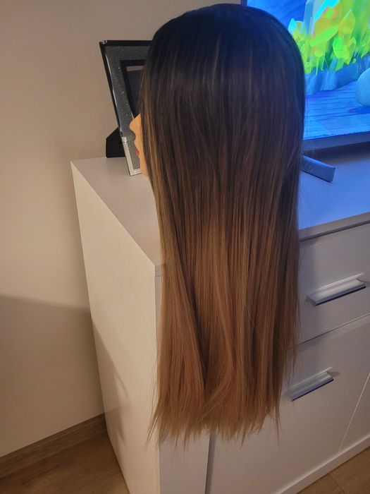 Peruka ombre dluga prosta nowa