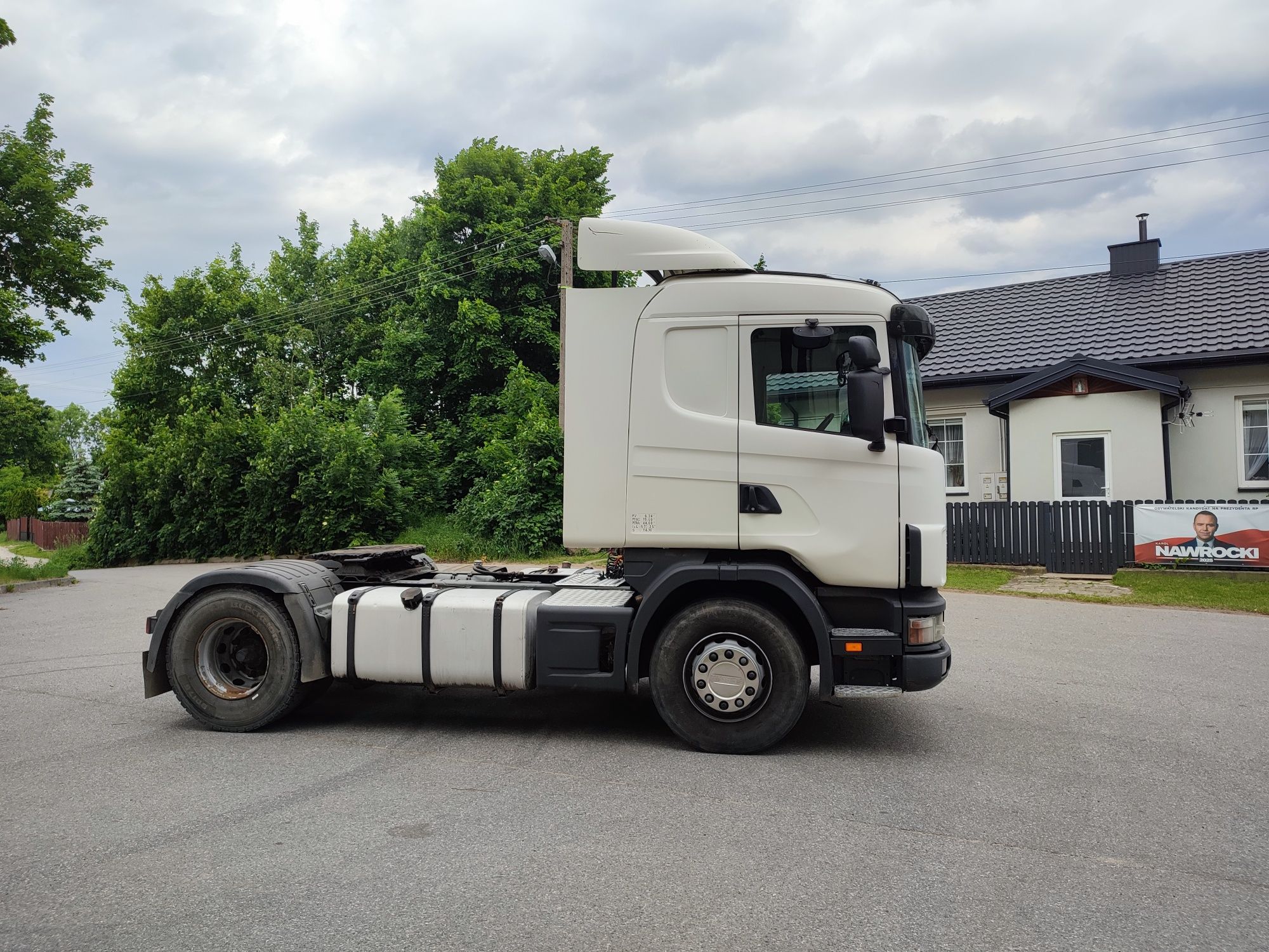 Scania 114 380 specjalny hydraulika