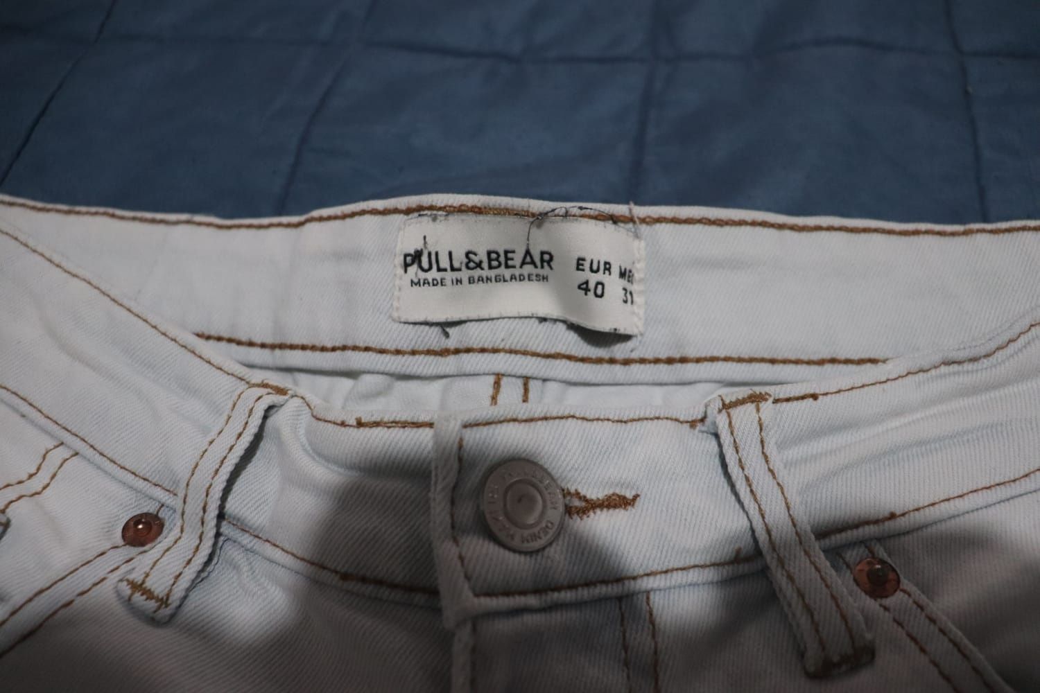 Calções de ganga Pull and Bear