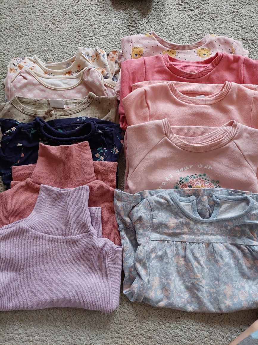 Одяг на дівчинку, светр, лосини, колготки 1-2 роки