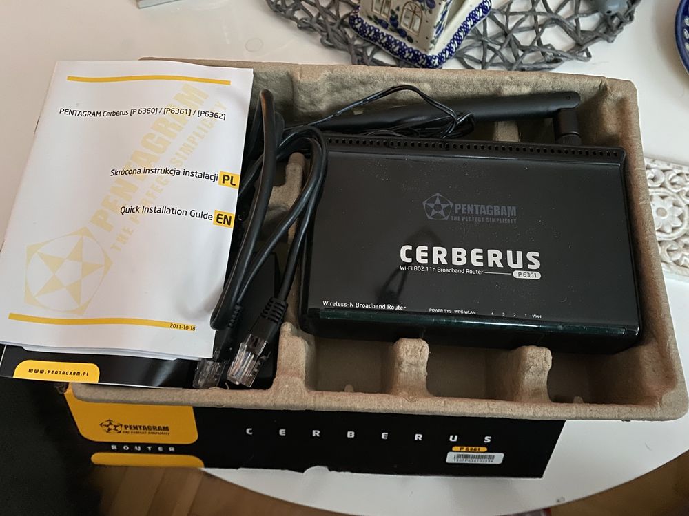 Pentagram Router P 6361 Cerberus