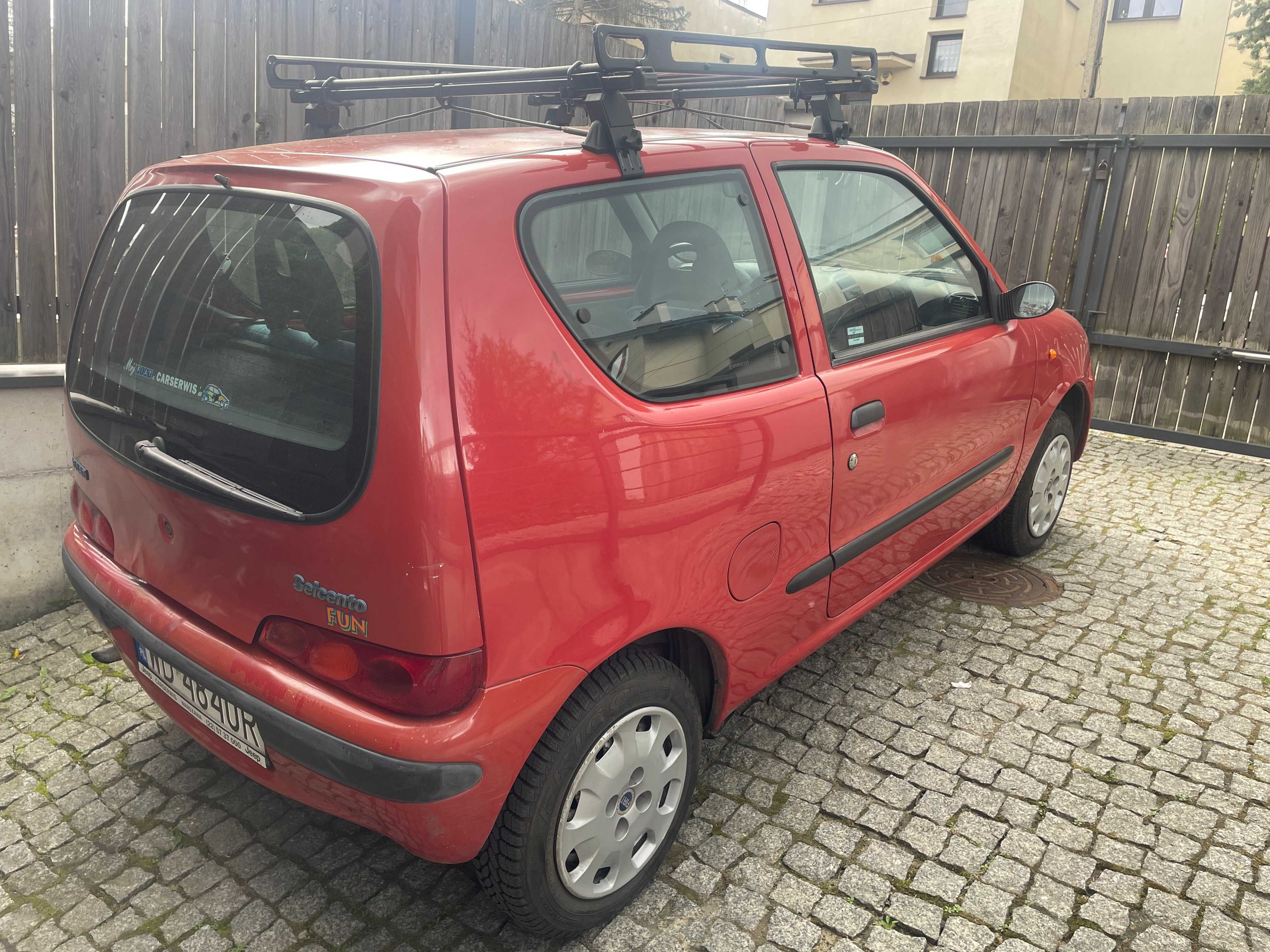 Fiat Seicento 900 - stan bdb, sprawny, zarejestrowany i ubezpieczony