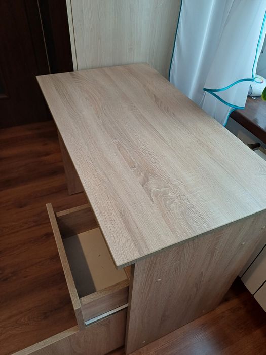 Biurko szkolne dąb sonoma