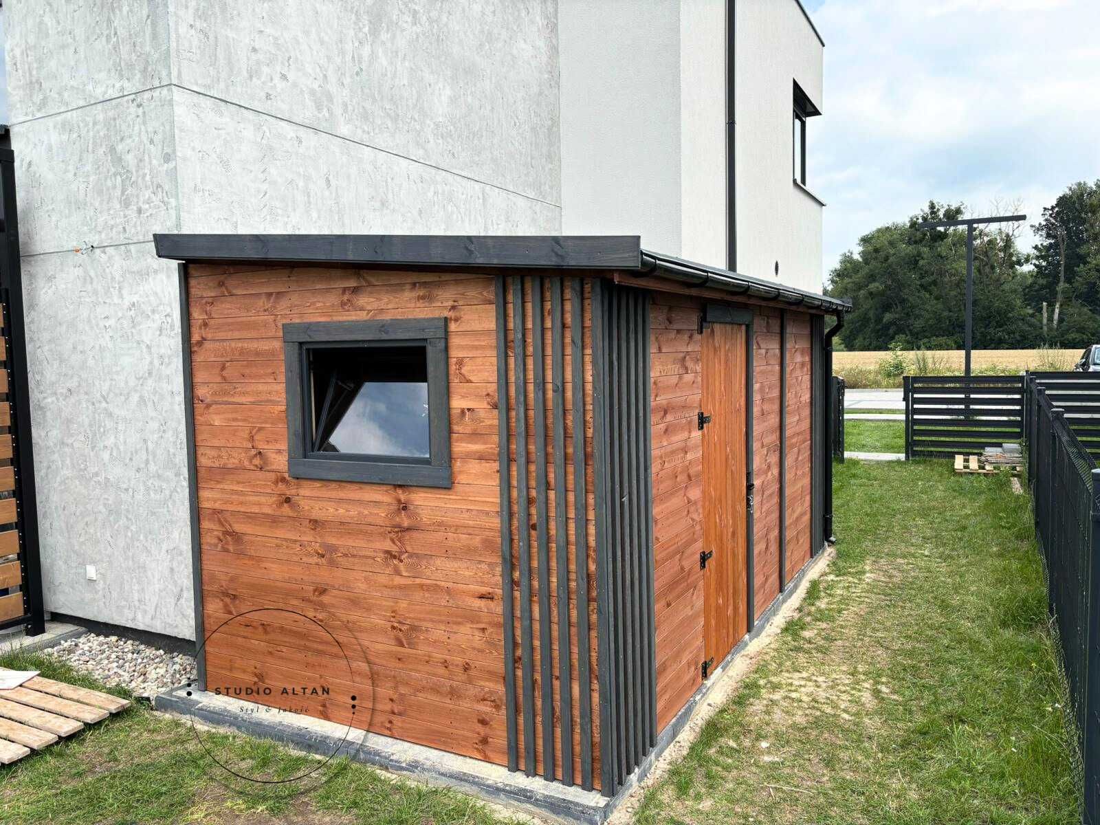 Drewniany domek narzędziowy KAMIL 2x4 -  Krótki czas realizacji!