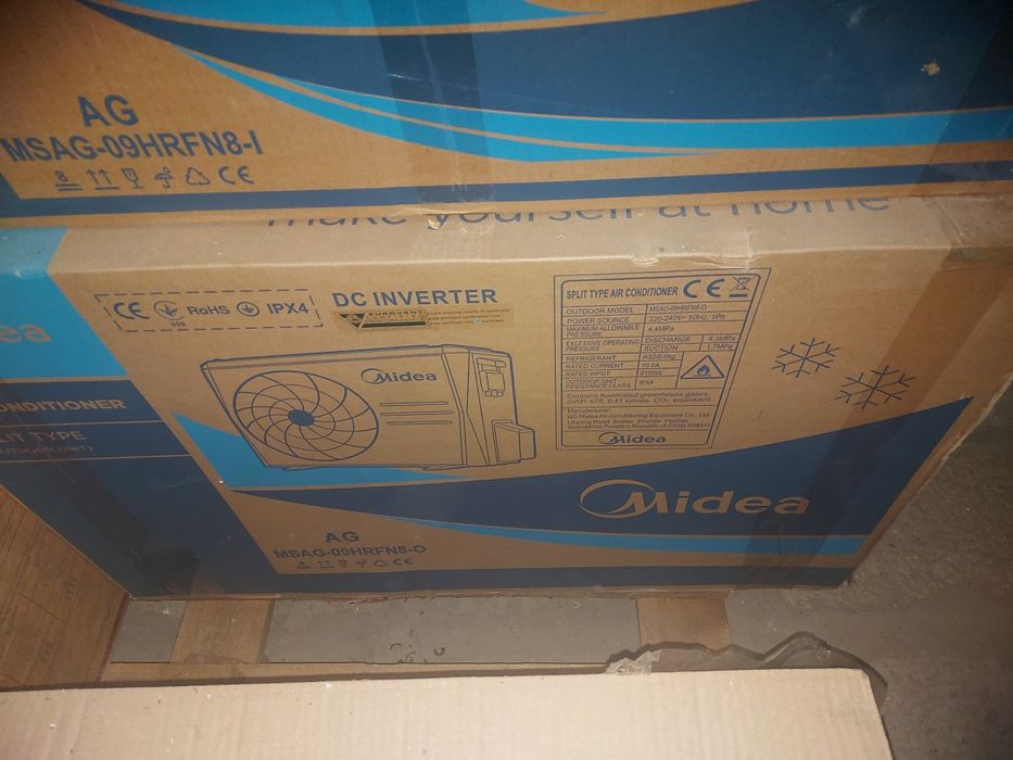 Тепловий насос! Кондиціонер інверторний  Midea XTreme DC MSAG-09HRFN8-