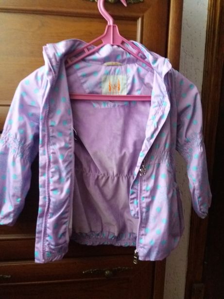 Курточка для дівчинки 7осінь-весна