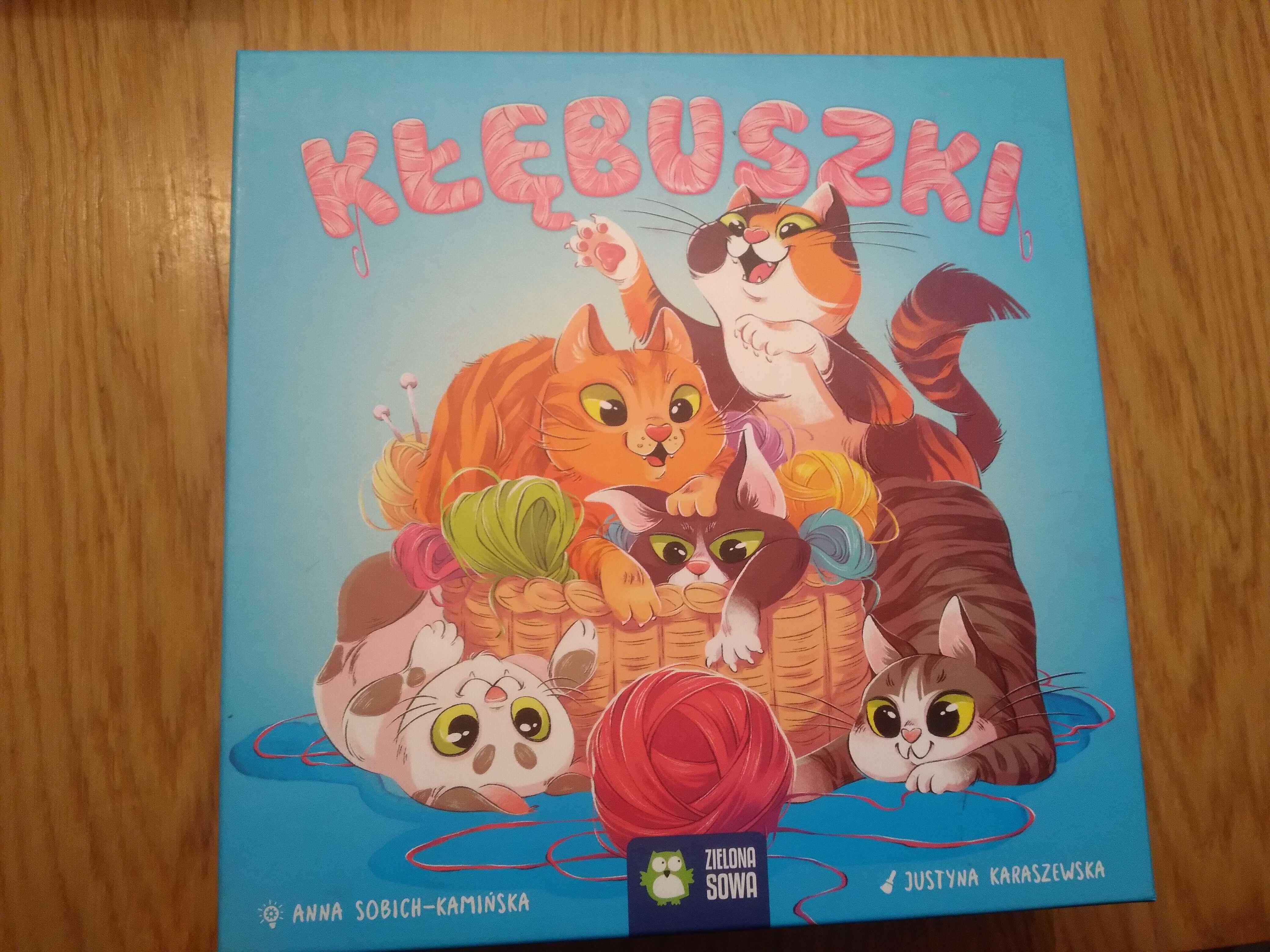 Kłębuszki gra planszowa