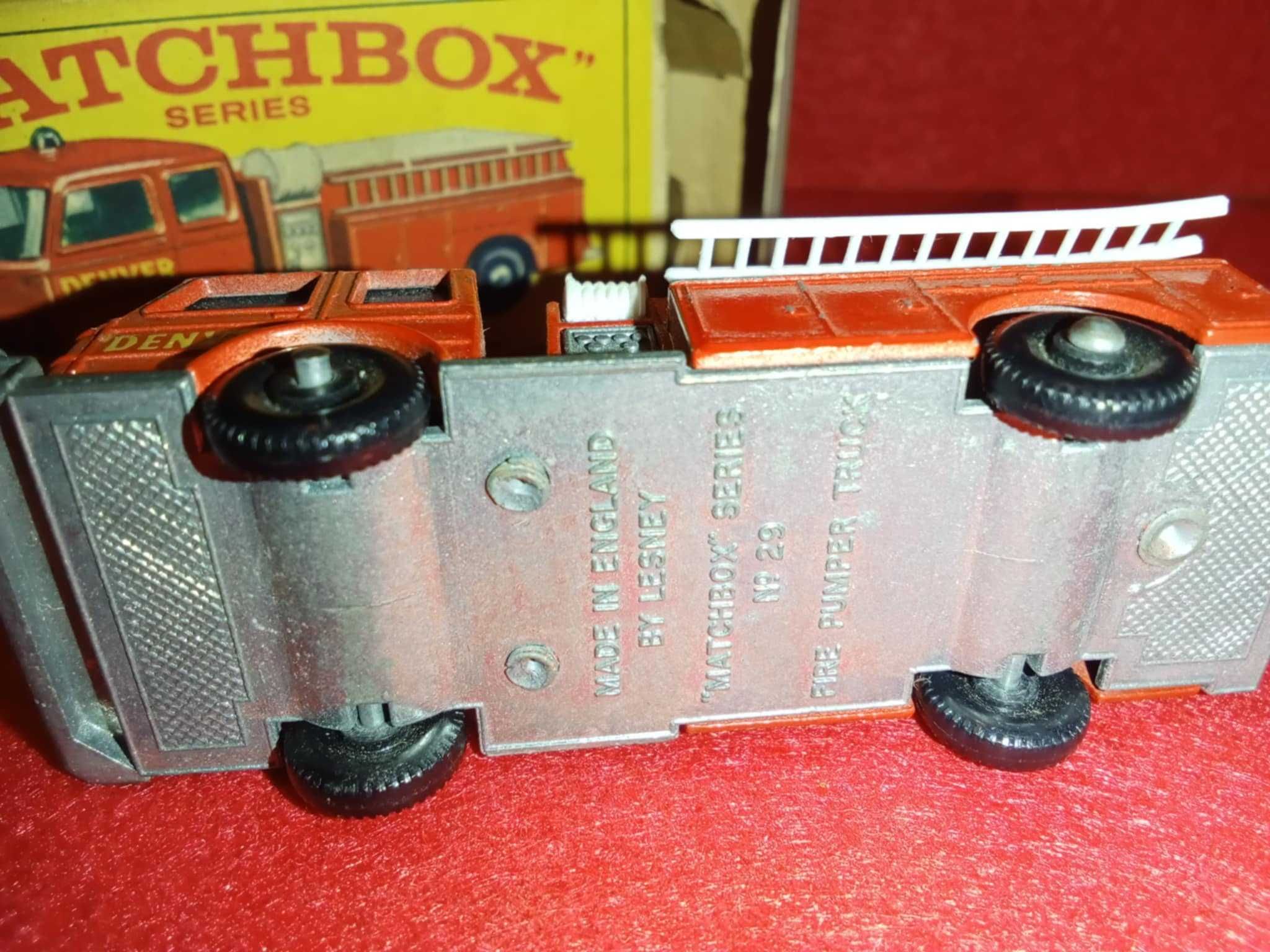 Matchbox Fire Pumper Truck 1966