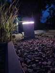 Granitowa Lampa Ogrodowa LED 12/24/230V