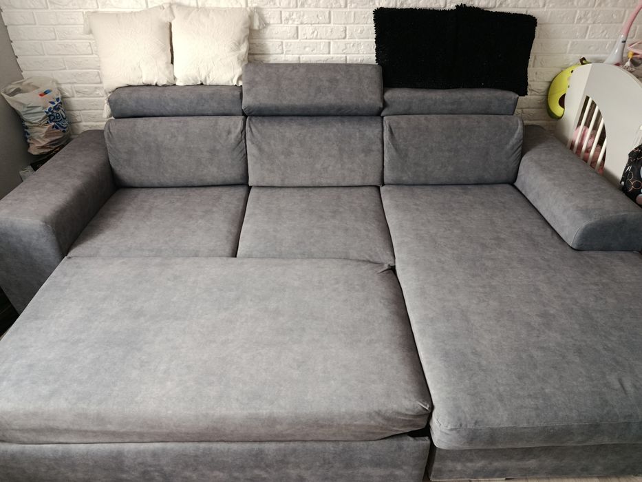 Narożnik z funkcją spania