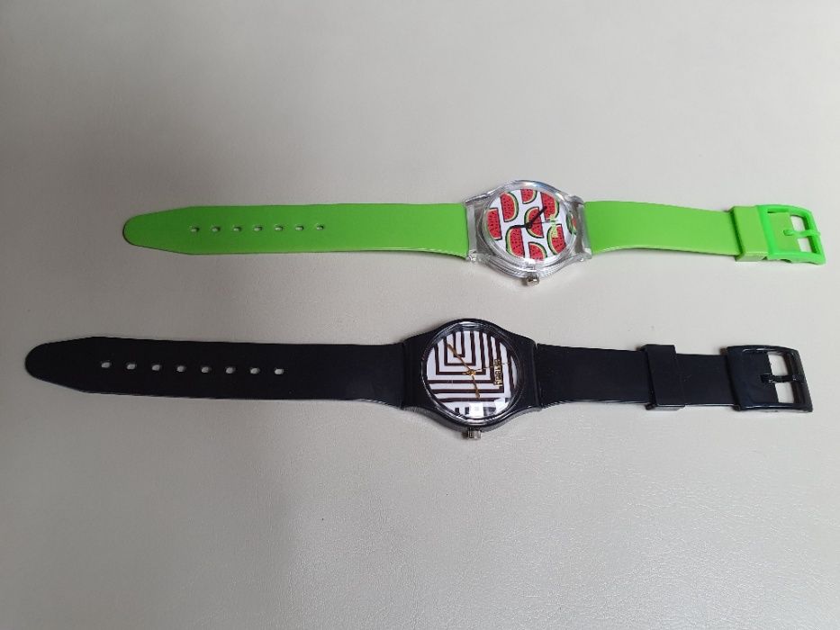 Komplet zestaw 2 zegarkow- sportowe kolorowe damskie dziecięce Sinsay