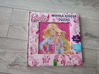 Książka z puzzlami Barbie wielka księga puzzli 5 ukladanek.