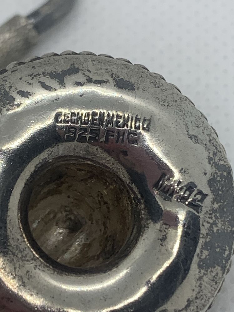 Брелок серебро 925