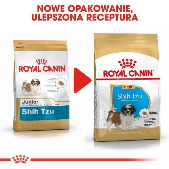 Karma sucha z witaminami dla szczeniąt rasy Shih Tzu Royal Canin 0,5kg