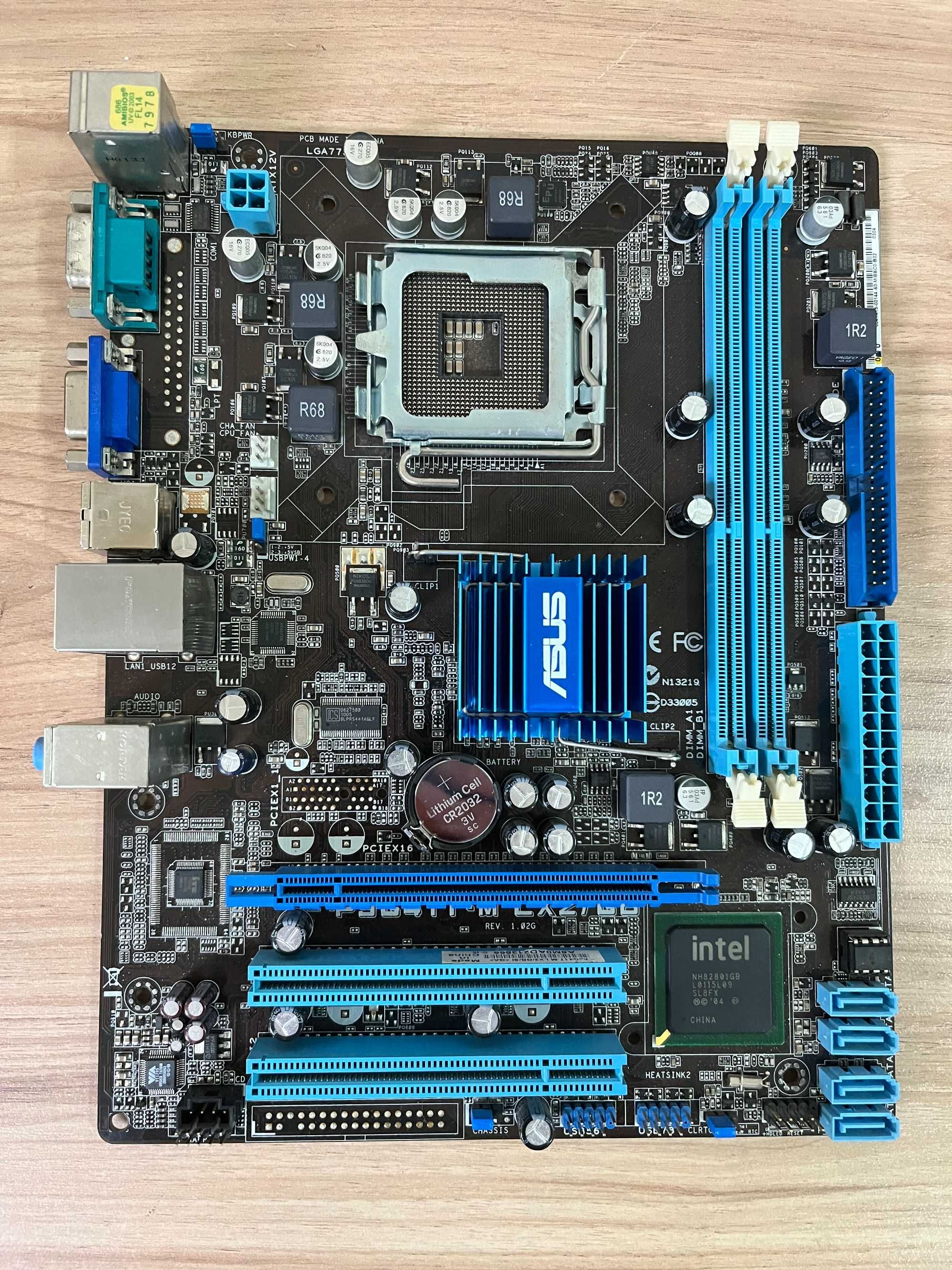 Asus P5G41T-M LX2\GB s775 DDR3 INTEL XEON Support