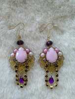 Brincos artesanais Vintage