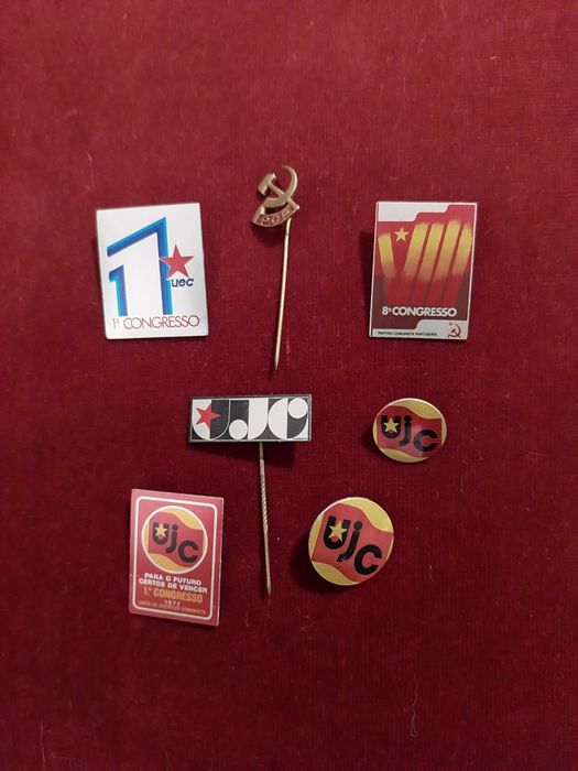 Pins PCP UJC UEC Coleção