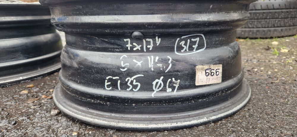 Alufelgi Honda 17 cali  5 x 114.3 ET35