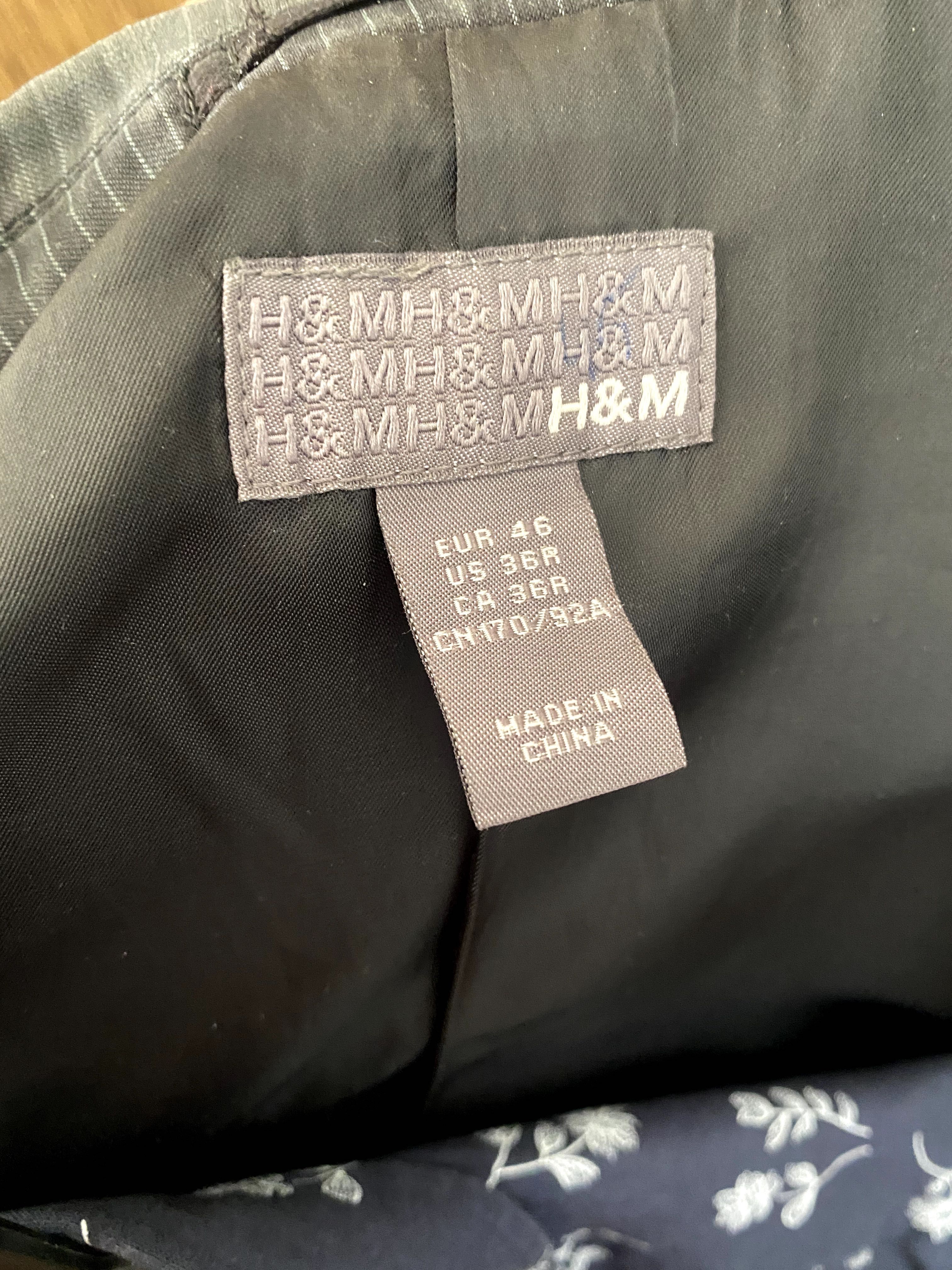 Marynarka dla mężczyzny w kolorze czarnym - H&M