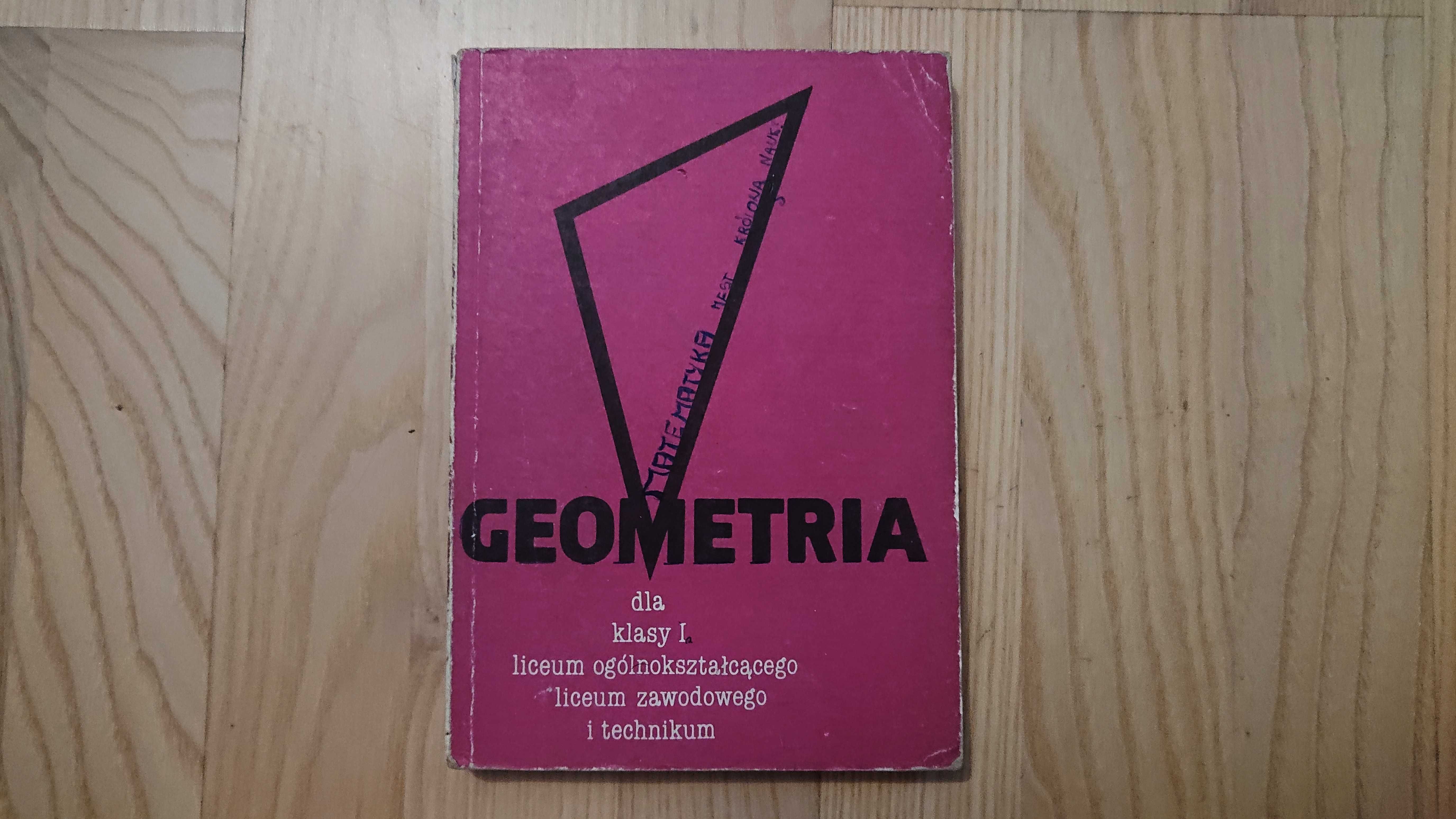 Geometria dla klasy I liceum Adam Łomnicki
