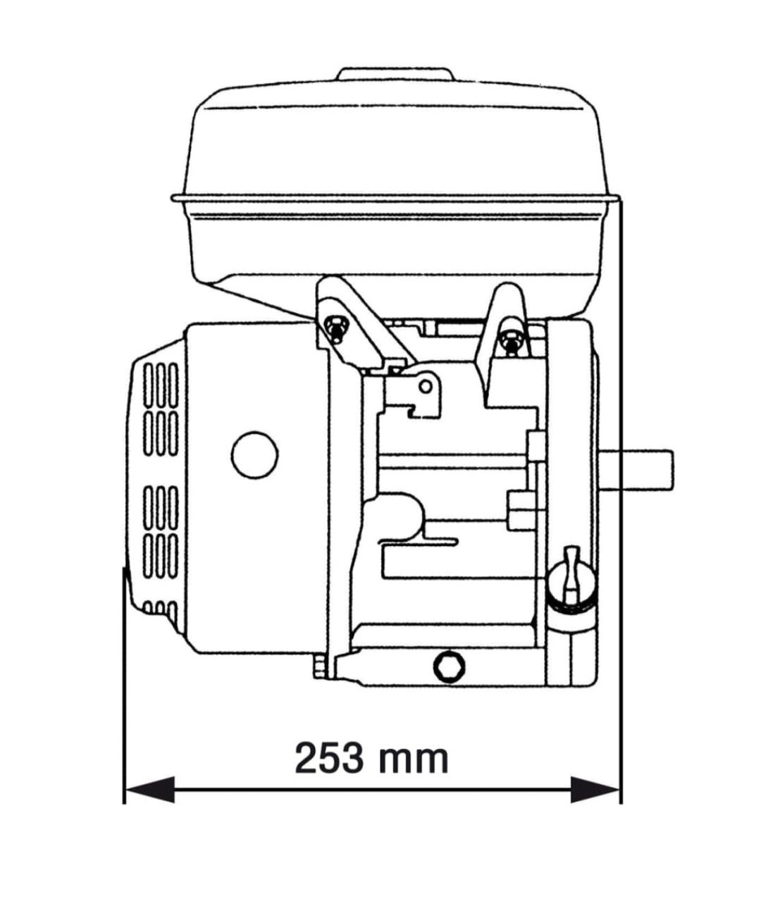 Motor a gasolina 6.5cv