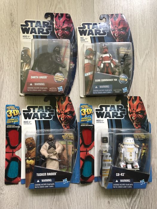 Фігурка Зоряні Війни Star Wars Вейдер Кенобі Люк Клон Йода