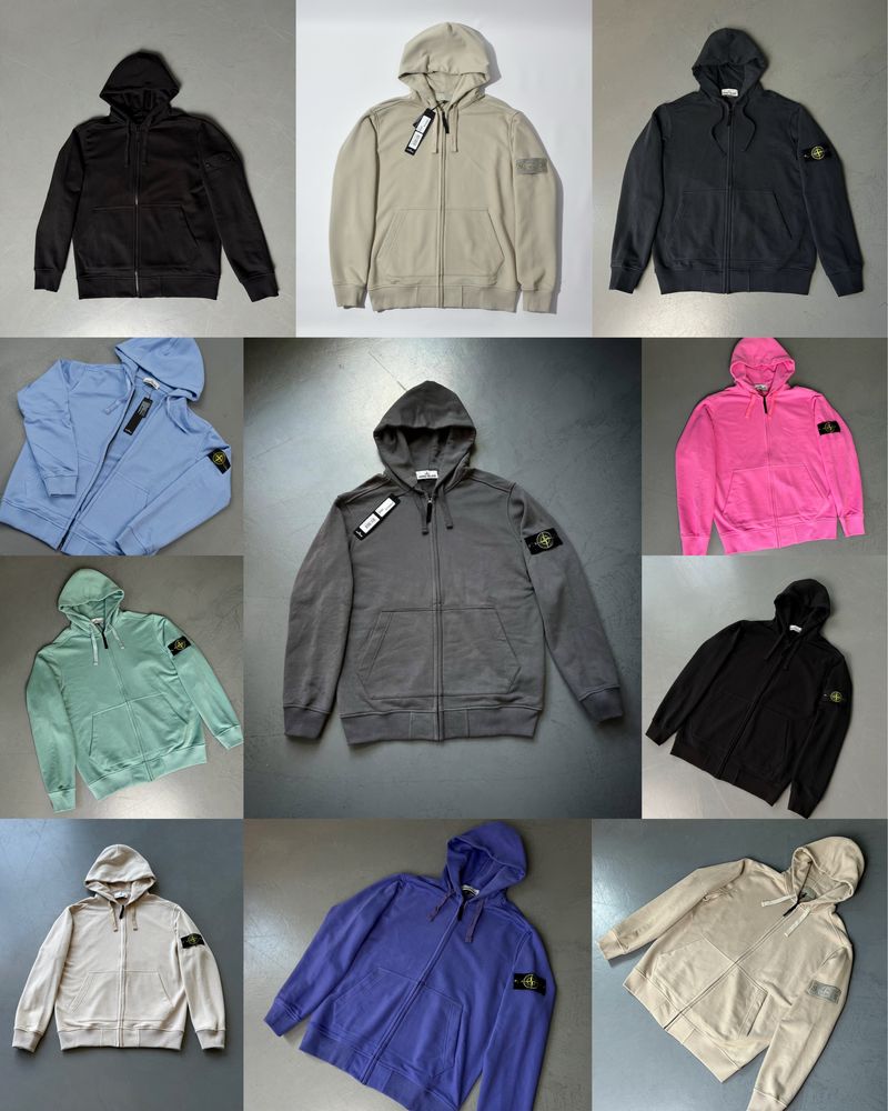 ‼️АКЦИЯ‼️Кофта Стон Айленд. Зип Худи Stone Island. Зипка стоник