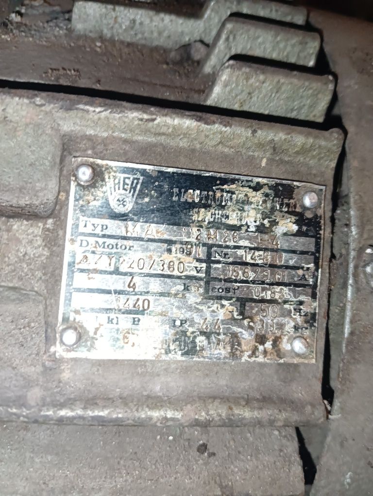 Silnik elektryczny 3-fazowy 3.5 kw