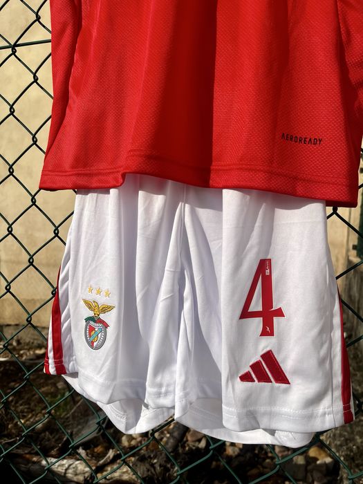 Camisola e calções Criança SL Benfica 2025/26 estampado