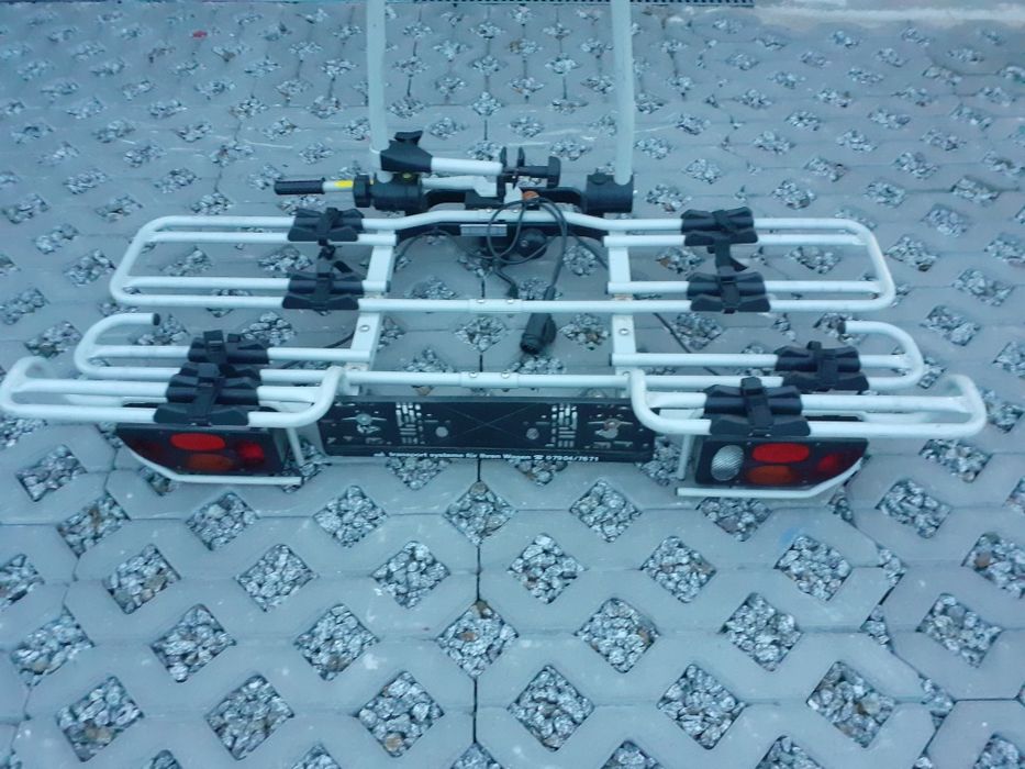 Sprzedam bagażnik na hak na 4 rowery