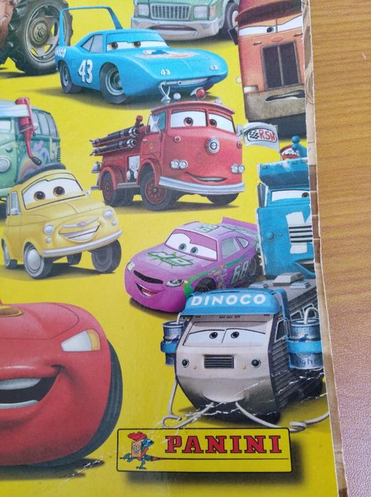 Caderneta de cromos "Cars" completa