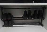 Regulowana z 4 półkami na pudełka przechowywanie buty wysoka
