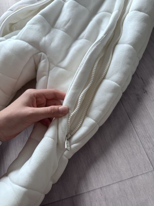 Комбінезон білий, демісезонний, 80 см. «kidʼs fantsy»