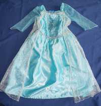 Kostium Sukienka Księżniczka Elza Frozen 98 / 104